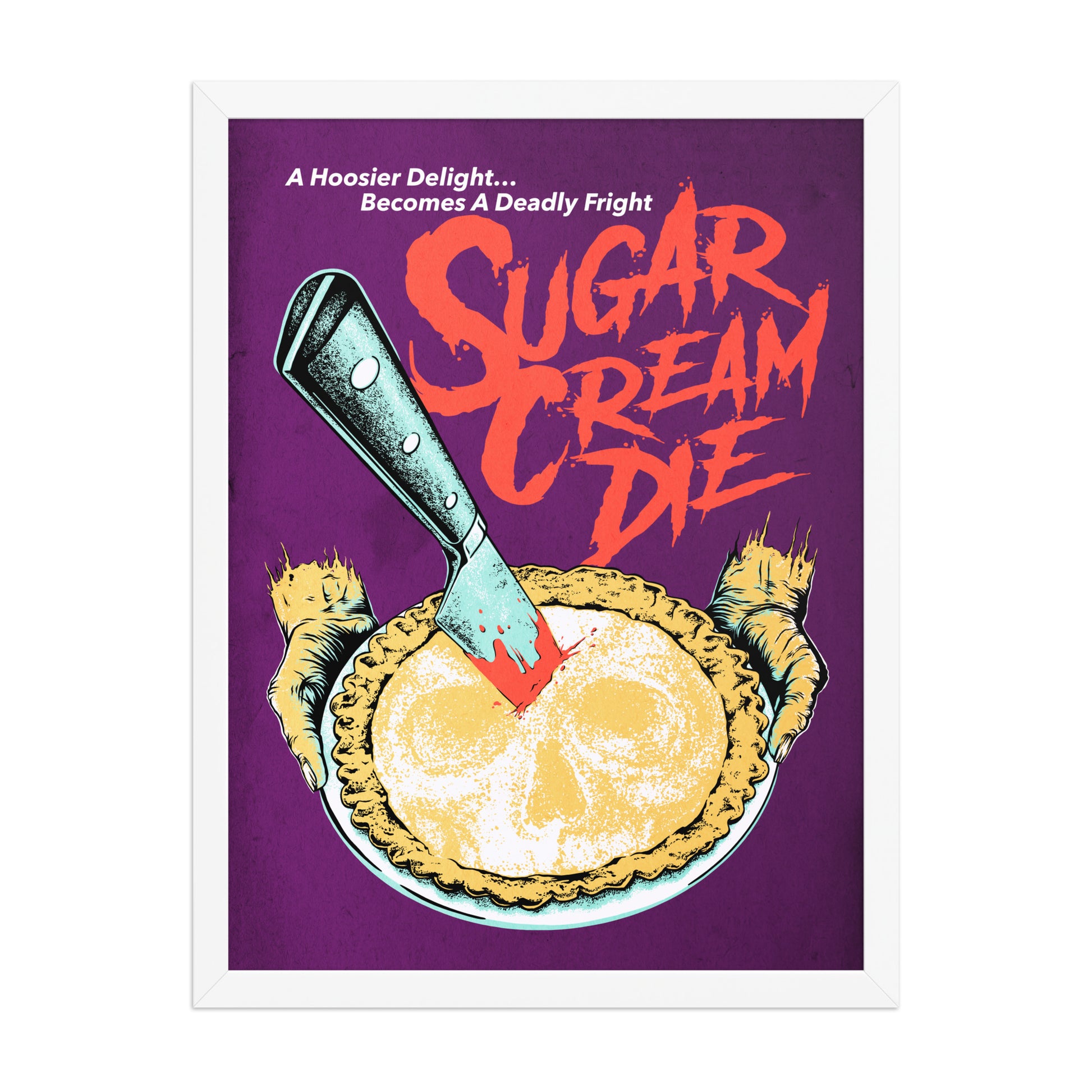 Sugar Cream Die Poster - United State of Indiana