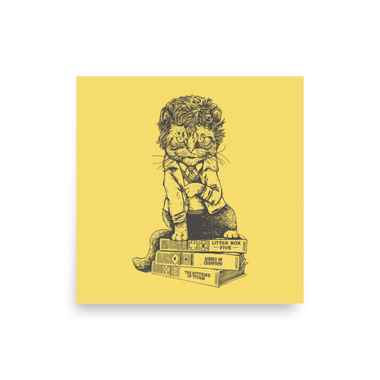 Cat Vonnegut Poster - United State of Indiana