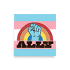 Ally Fist Poster - United State of Indiana