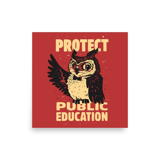 Wise Owl Poster