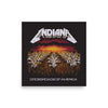 Crossroads of America Metal Poster