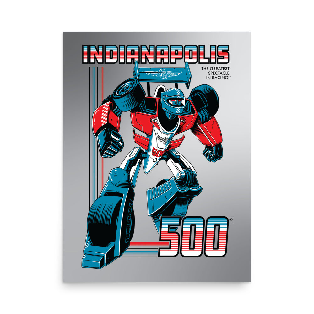 Robo 500 Poster - United State of Indiana