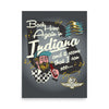 Back Home Again Song Poster - United State of Indiana
