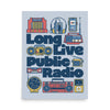 Long Live Public Radio Poster - United State of Indiana