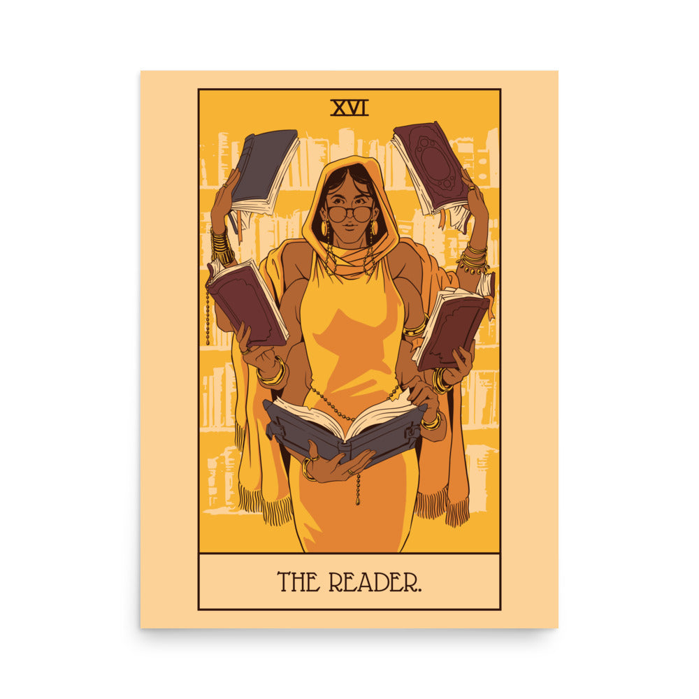 The Reader Poster - United State of Indiana
