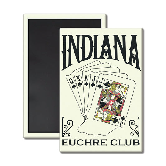 Indiana Euchre Club Magnet - United State of Indiana