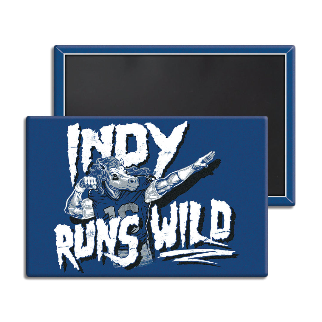 Indy Runs Wild Magnet - United State of Indiana