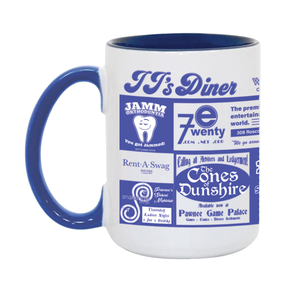 Pawnee Diner Mug - United State of Indiana
