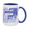 Pawnee Diner Mug - United State of Indiana