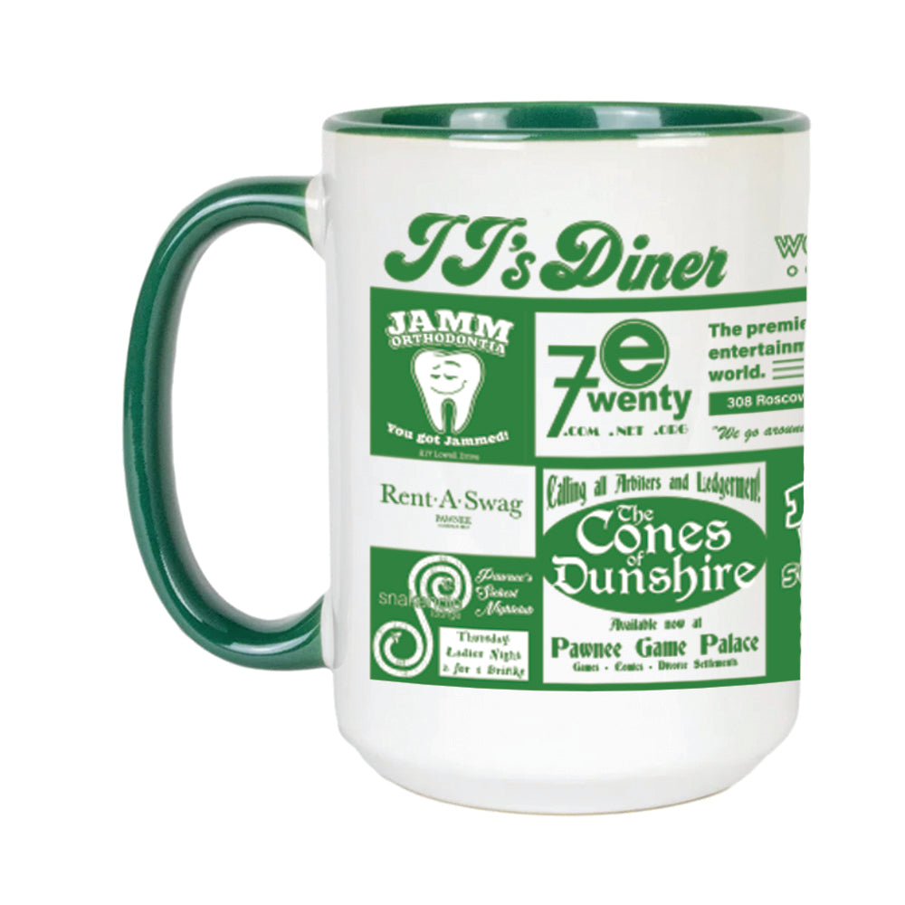 Pawnee Diner Mug - United State of Indiana