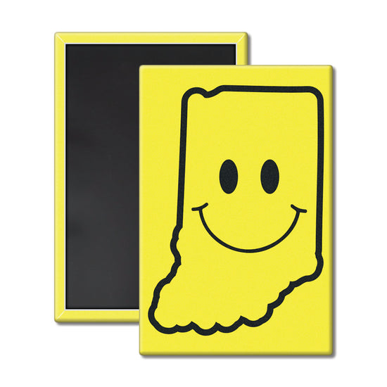 Smiley Indiana Magnet - United State of Indiana