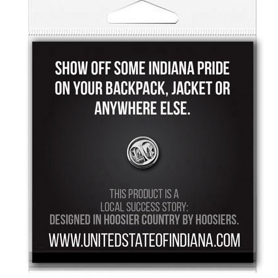 Rainbow Peace Enamel Pin - United State of Indiana: Indiana-Made T-Shirts and Gifts