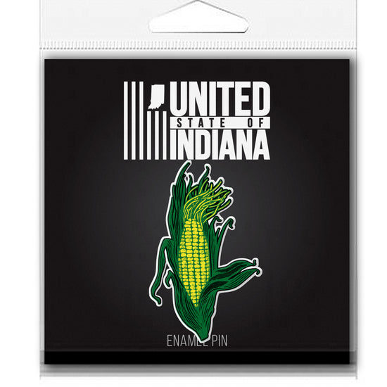 Indiana Sweet Corn Enamel Pin - United State of Indiana