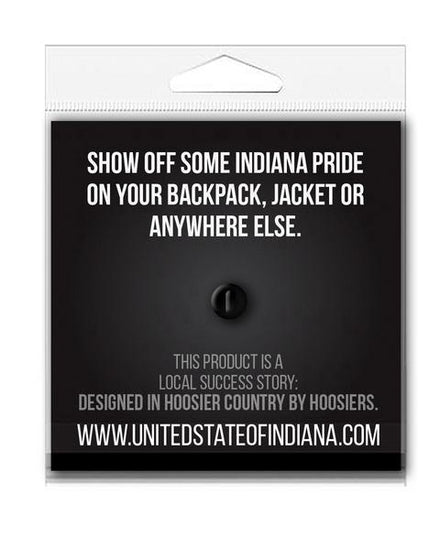 This is Home Enamel Pin - United State of Indiana: Indiana-Made T-Shirts and Gifts