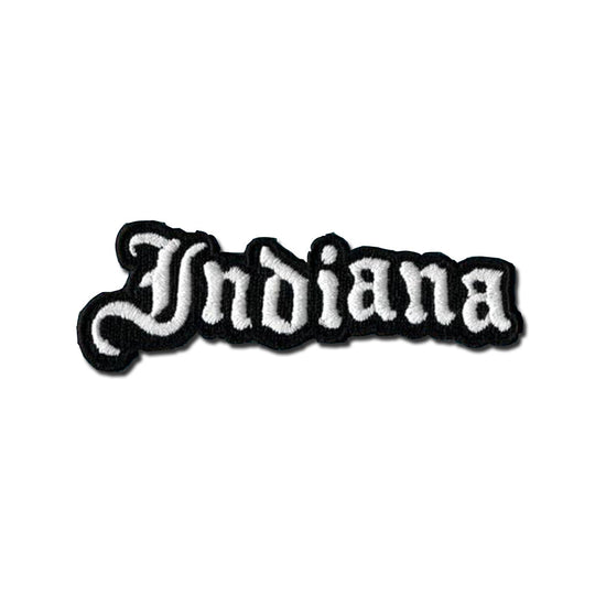Indiana Old English Patch - United State of Indiana