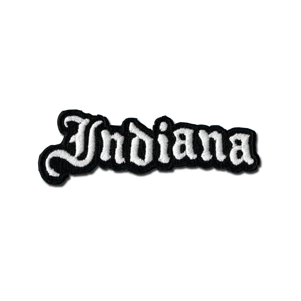 Indiana Old English Patch - United State of Indiana