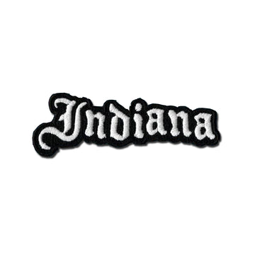 Indiana Old English Patch - United State of Indiana