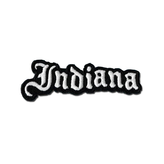 Indiana Old English Patch - United State of Indiana