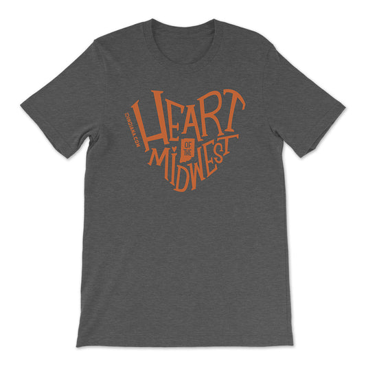 Heart of the Midwest Tee [STORE] ***CLEARANCE*** - United State of Indiana