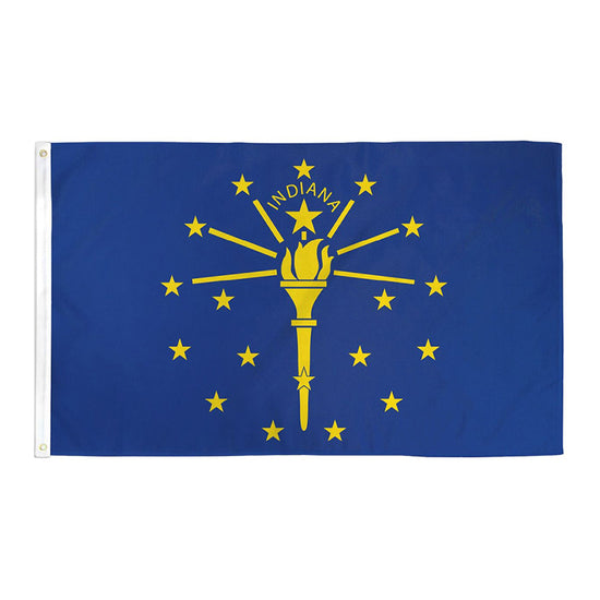 Indiana State Flag (3x5ft) - United State of Indiana