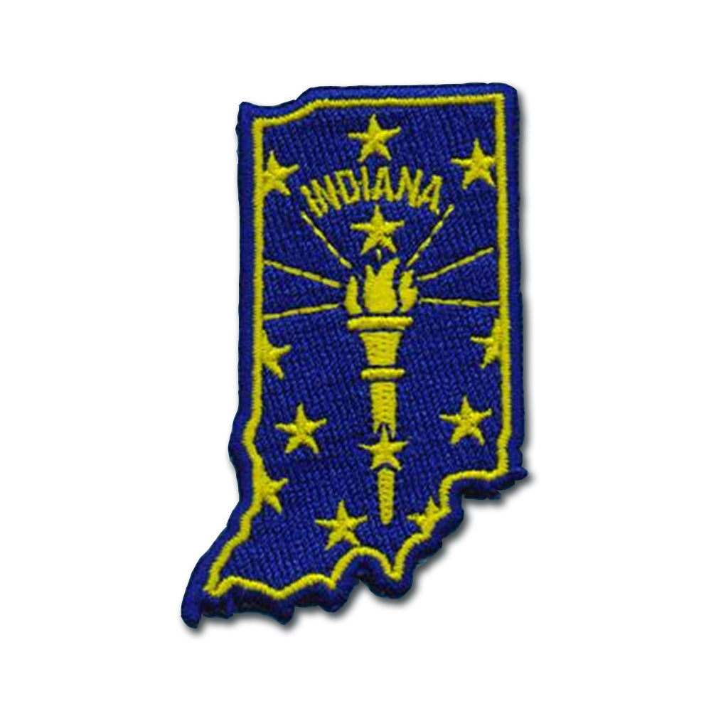 Indiana Torch Patch - United State of Indiana