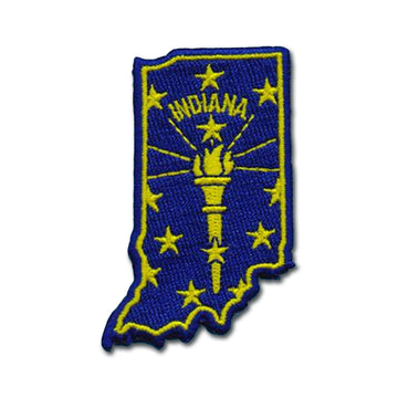 Indiana Torch Patch - United State of Indiana