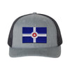 Indy Flag Snapback Cap - United State of Indiana