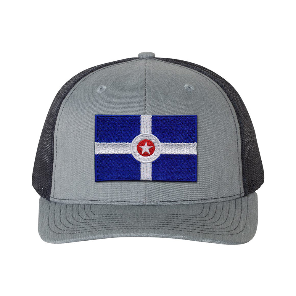 Indy Flag Snapback Cap - United State of Indiana