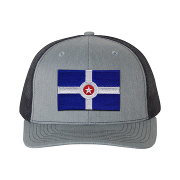 Indy Flag Snapback Cap - United State of Indiana