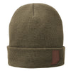 Leather Indiana Beanie
