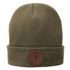 Leather Torch & Stars Beanie