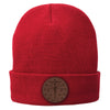 Leather Torch & Stars Beanie