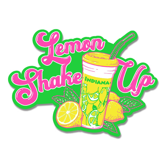 Lemon Shake Up Sticker - United State of Indiana