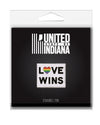 Love Wins Enamel Pin - United State of Indiana