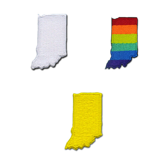 Mini Indiana Patches - United State of Indiana