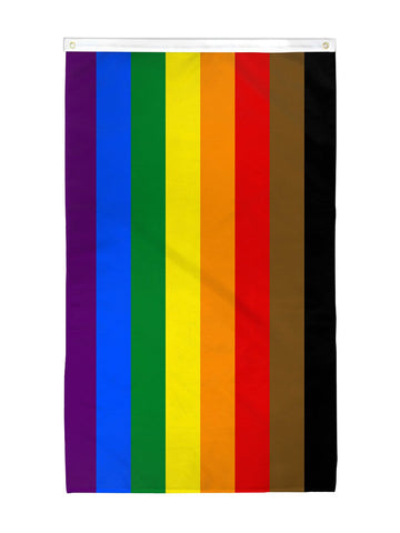 More Color, More Pride Flag (3x5ft) - United State of Indiana