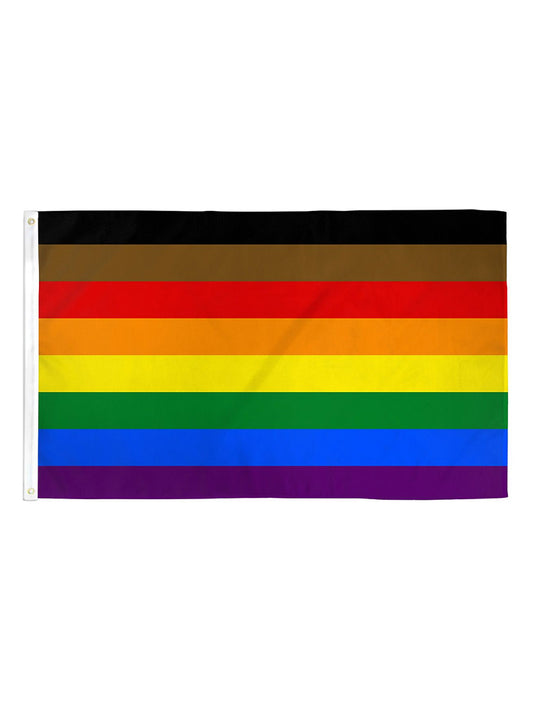 More Color, More Pride Flag (3x5ft) - United State of Indiana