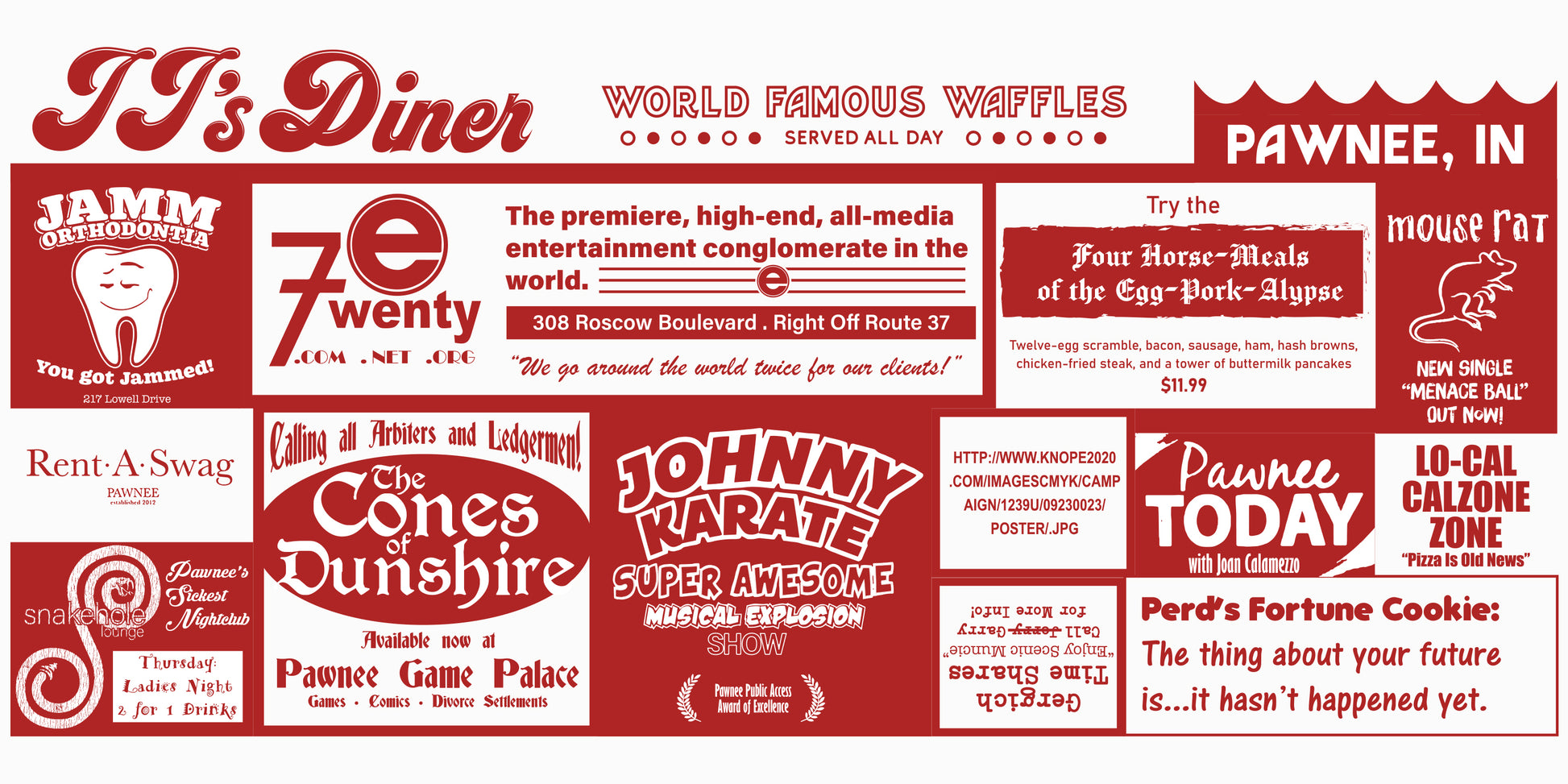 Pawnee Diner Mug - United State of Indiana: Indiana-Made T-Shirts and Gifts