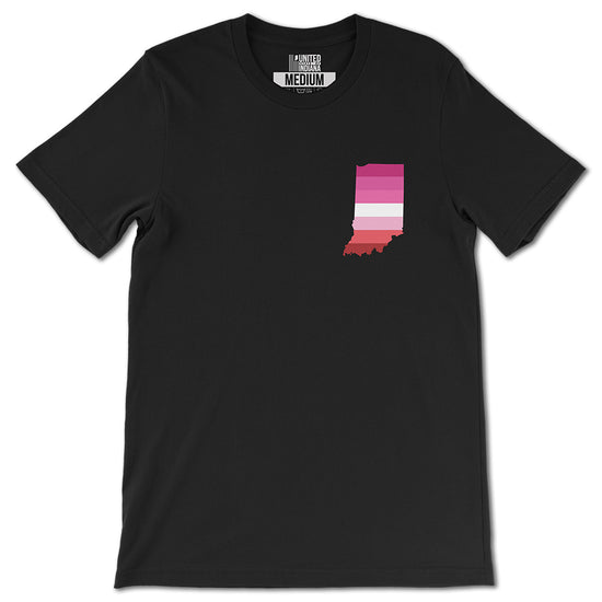 Indiana Pride Flag Tees (Online Exclusive) - United State of Indiana