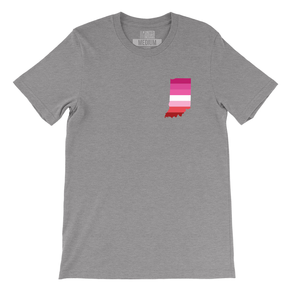 Indiana Pride Flag Tees (Online Exclusive) - United State of Indiana