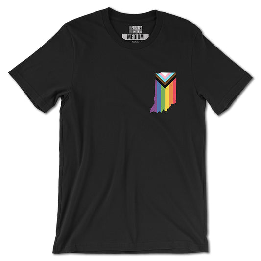 Indiana Pride Flag Tees (Online Exclusive) - United State of Indiana