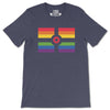 Rainbow Indy Flag Tee ***CLEARANCE*** - United State of Indiana