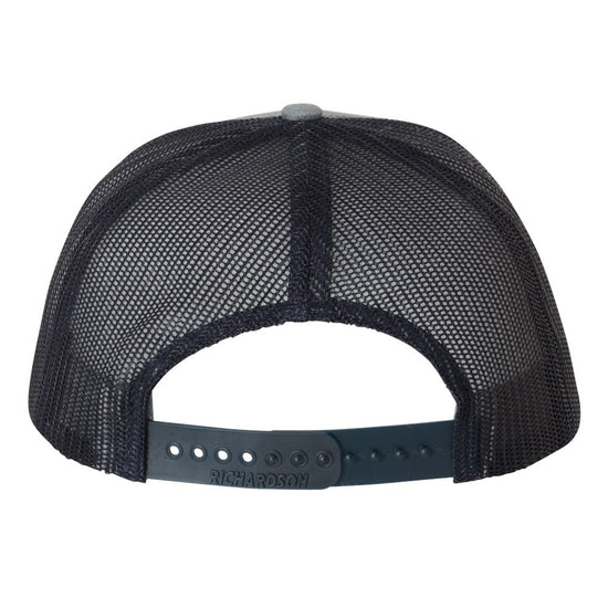 USI Leather Patch Snapback Trucker - United State of Indiana