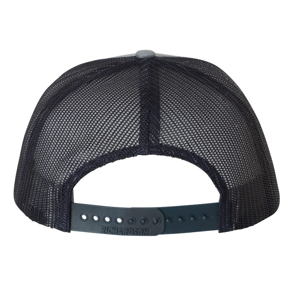 USI Leather Patch Snapback Trucker - United State of Indiana