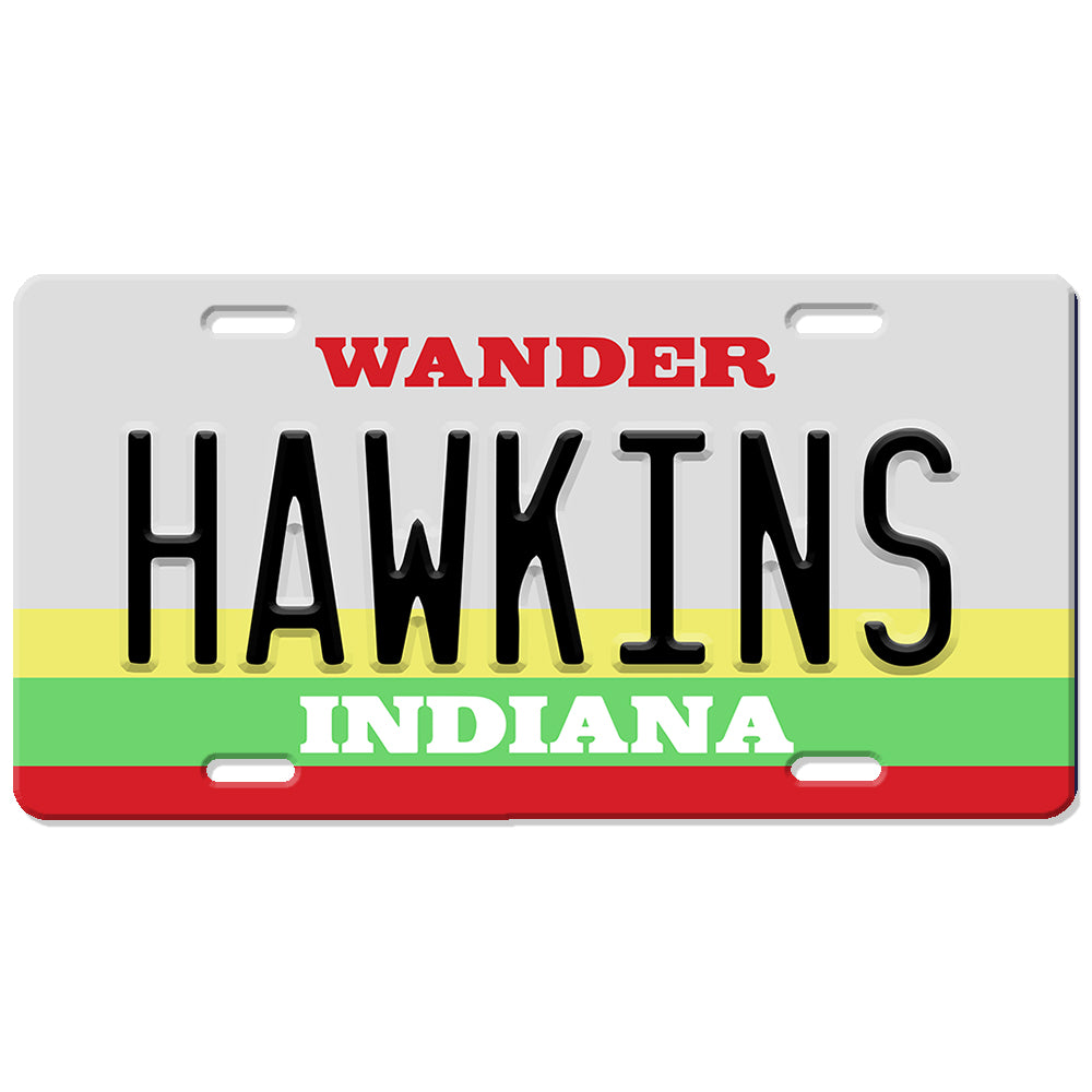 Wander Hawkins License Plate – United State