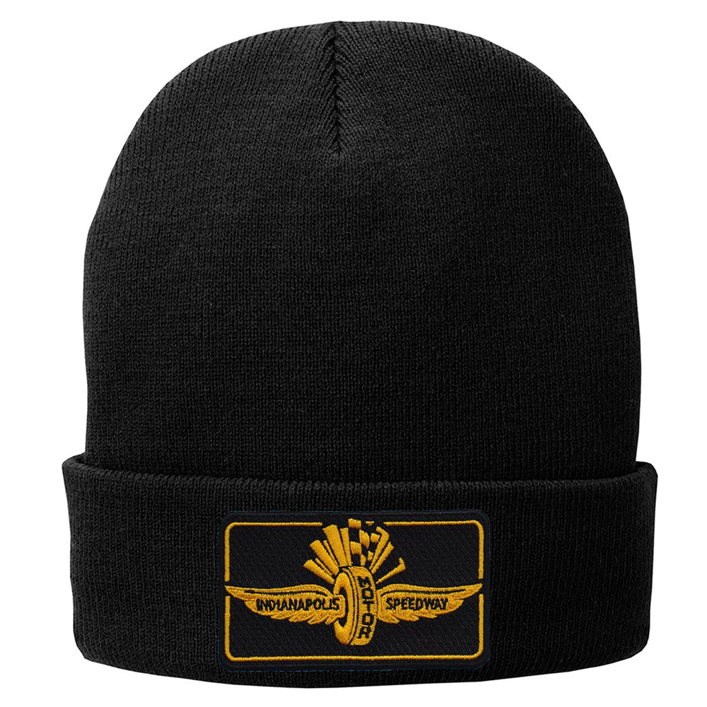 Winged Wheel Beanie - United State of Indiana