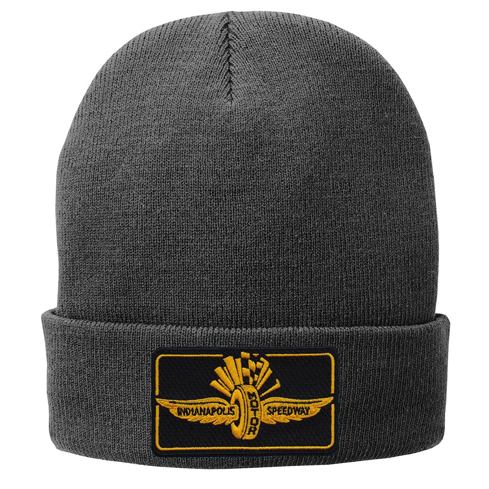 Winged Wheel Beanie - United State of Indiana