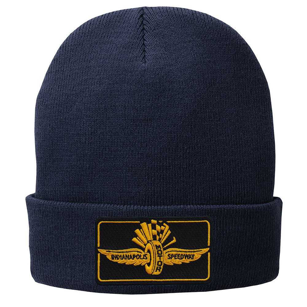 Winged Wheel Beanie - United State of Indiana