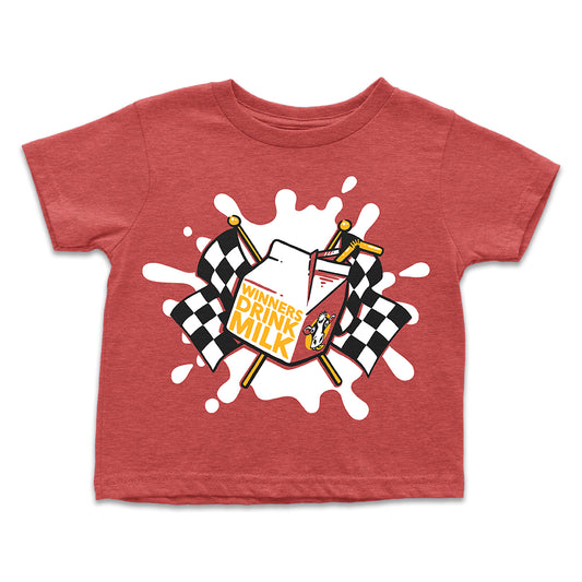 Winners Drink Milk Toddler Tee - United State of Indiana
